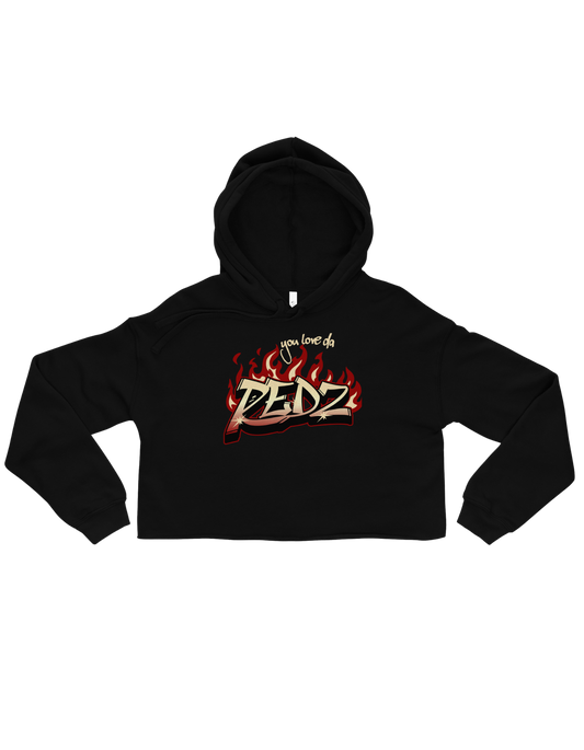 You Love Da Redz Cropped Hoodie